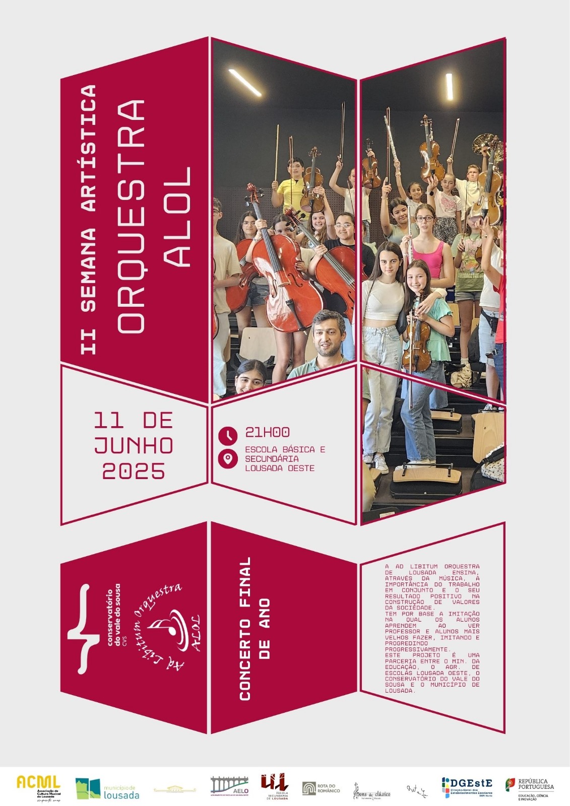 Cartaz concerto final