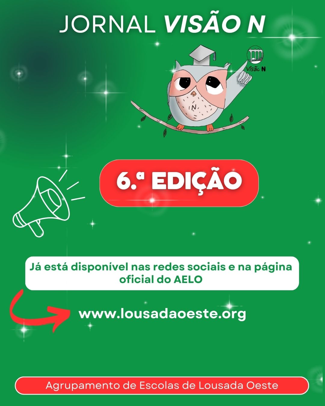 Cartaz divulgação 6.ª Edição Visão N